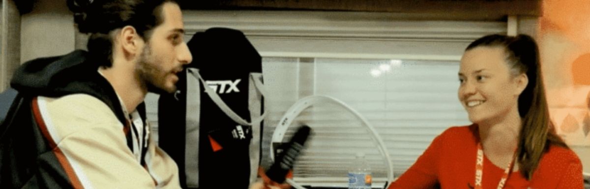 stx lacrosse athlete liz hogan drops some knowledge at laxcon
