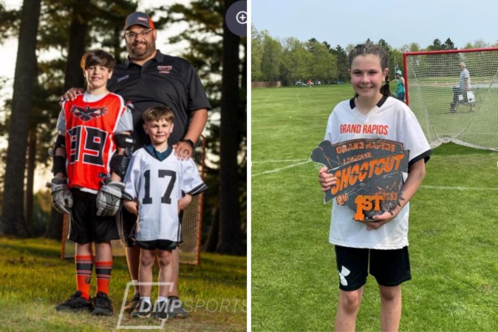 matt oven and his lacrosse family