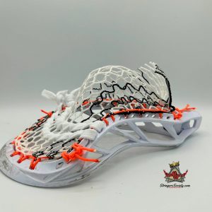 Maverik Havok with Hero 3.0 Semi-Soft Black Storm Striker Stringing Pattern
