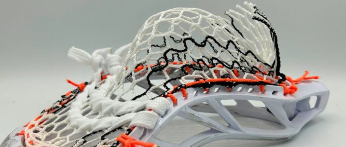 channel view of maverik havok head strung with black storm striker mesh