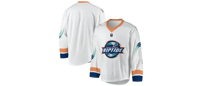 nll jerseys - new york riptide white navy replica jersey - 2022 NLL Jerseys Ranked: Best, Worst, and Why