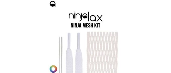 ninjalax infused wax lacrosse mesh