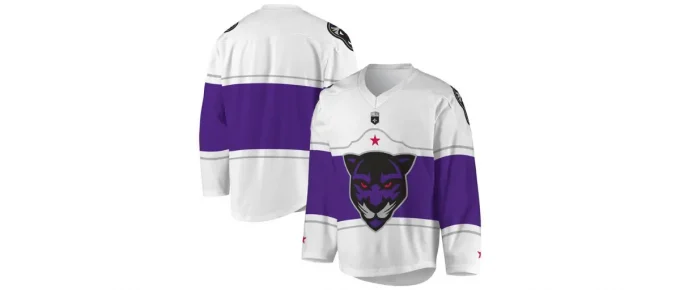 nll jerseys  panther city lacrosse club white purple replica jersey  2022 nll jerseys ranked: best, worst, and why