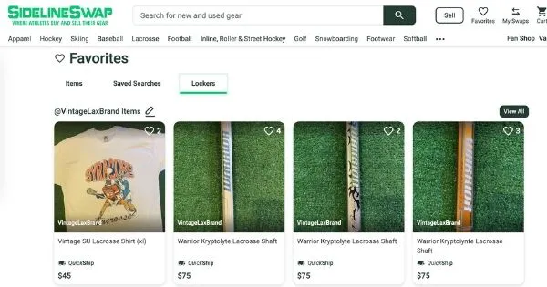 SidelineSwap  Buy and sell sports equipment: Hockey, Lacrosse