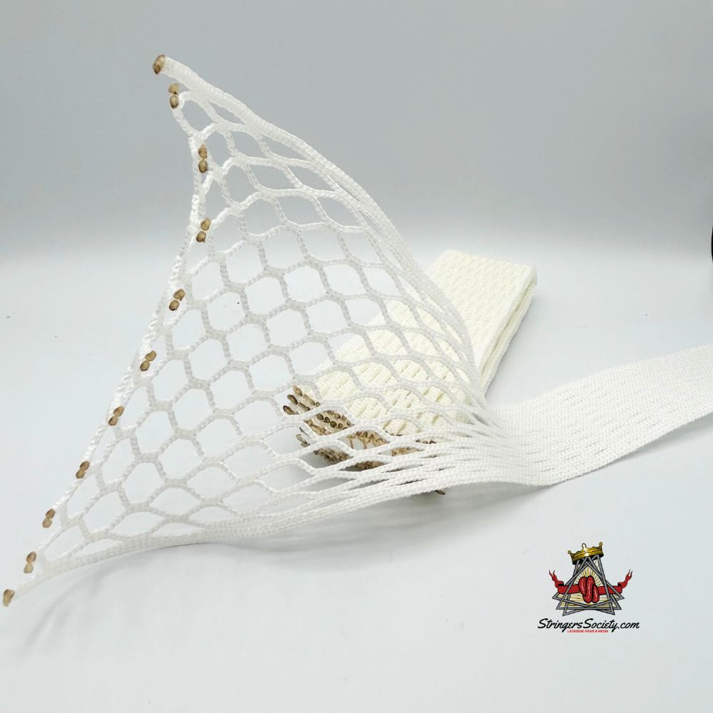 stringers shack g3 ultralight 10d lacrosse mesh (white)
