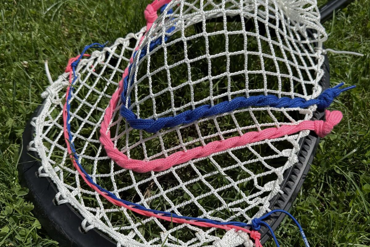StringKing Mark 2G with Stringers Shack G3 12D Goalie Mesh