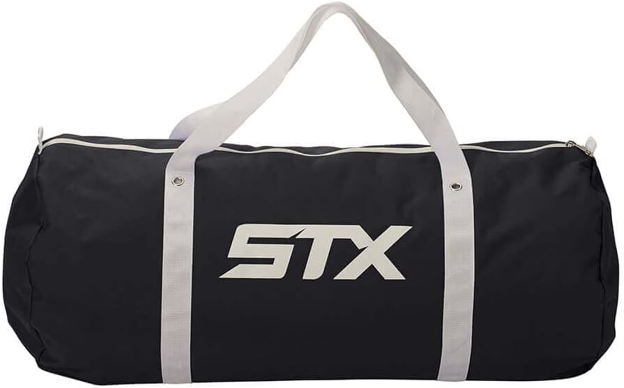 stx team duffle lacrosse equipment gear bag black