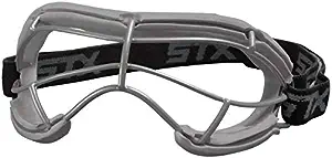 stx lacrosse 4sight+ s youth goggle silicone,grey