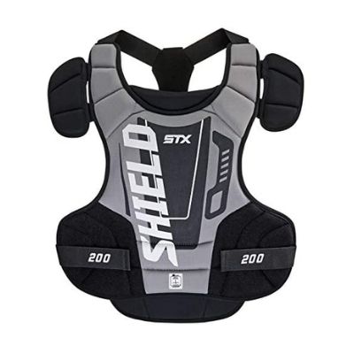 shoulder pads  stx shield 200 lacrosse goalie chest protector  best lacrosse shoulder pads