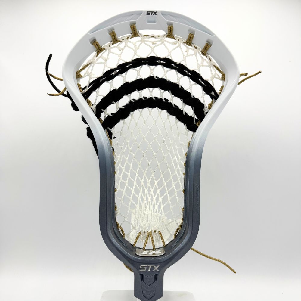 stx surgeon 1k lacrosse head with mid pocket and stringers shack g3 xl mesh