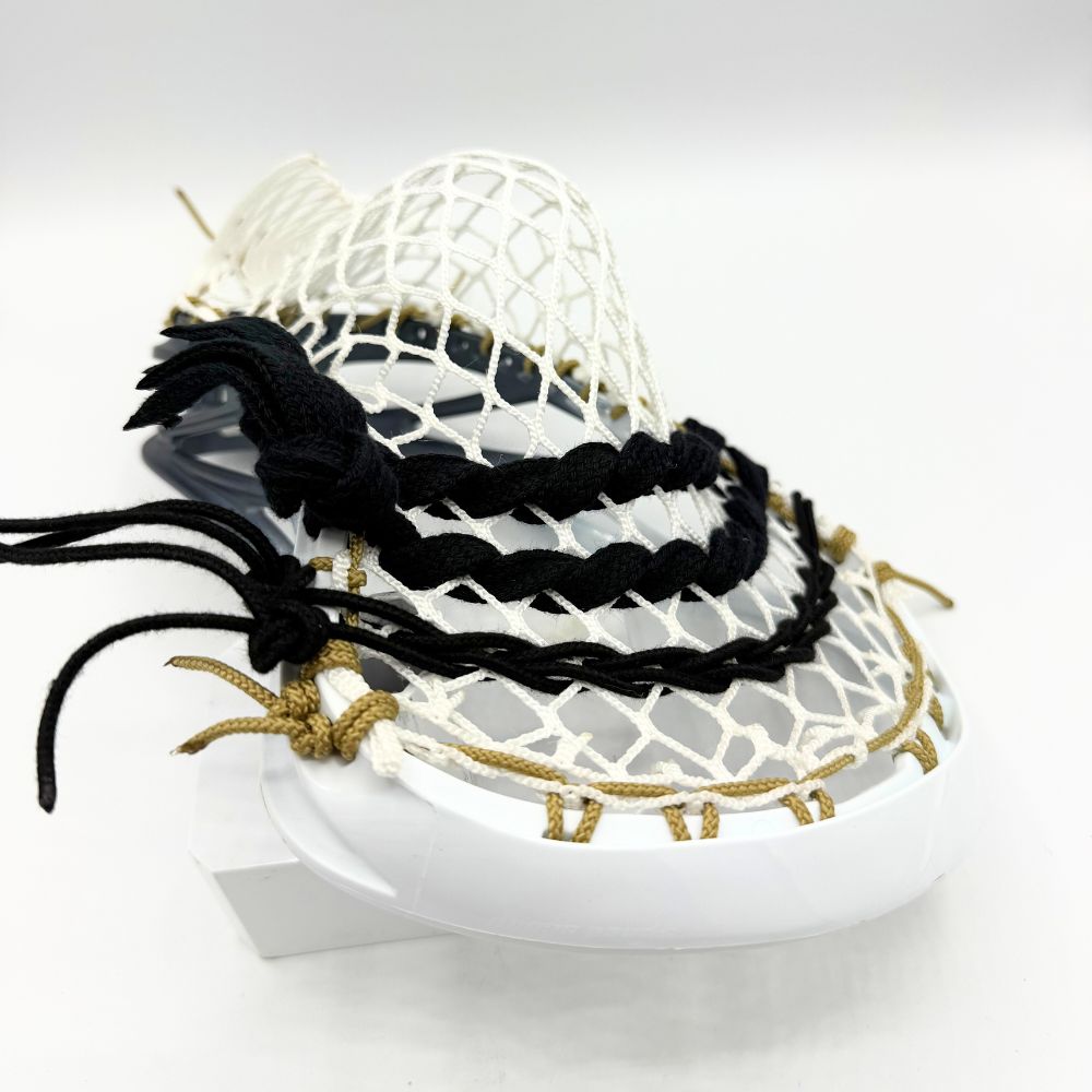 stx surgeon 1k lacrosse head with mid pocket and stringers shack g3 xl mesh
