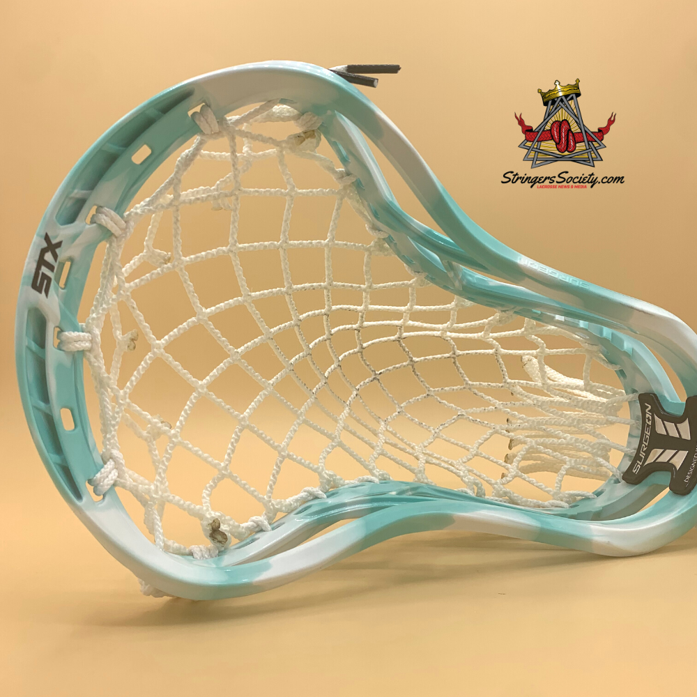 an image featuring a customstrung stx surgeon 900 lacrosse head (variation 3).