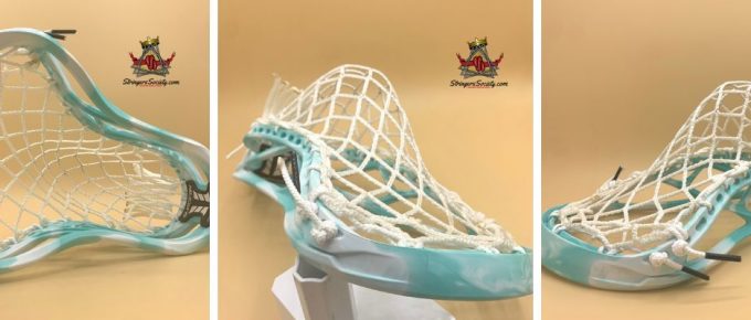step-by-step instructions for stringing an stx surgeon 900 lacrosse head.
