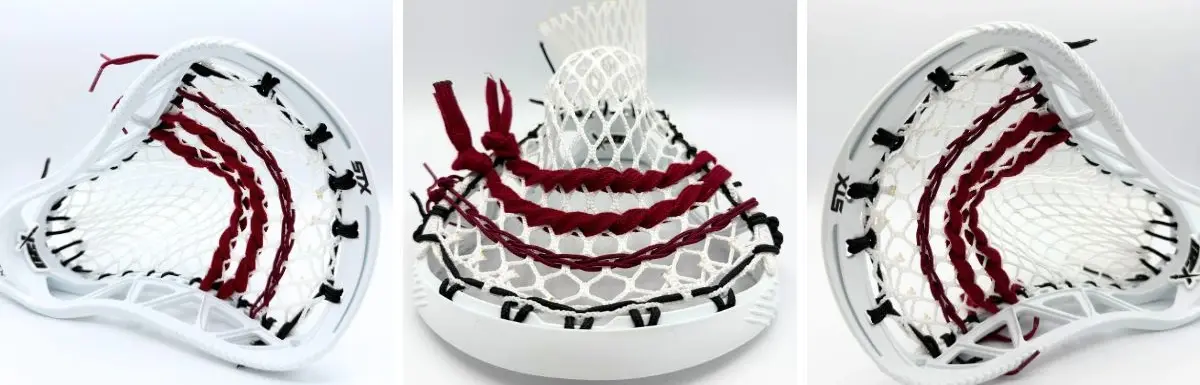 stx x20 mid pocket stringing pattern