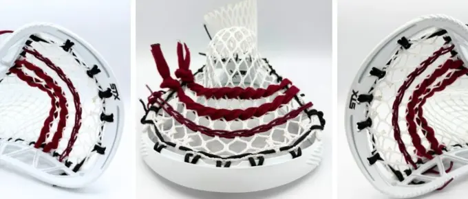 stx x20 mid pocket stringing pattern