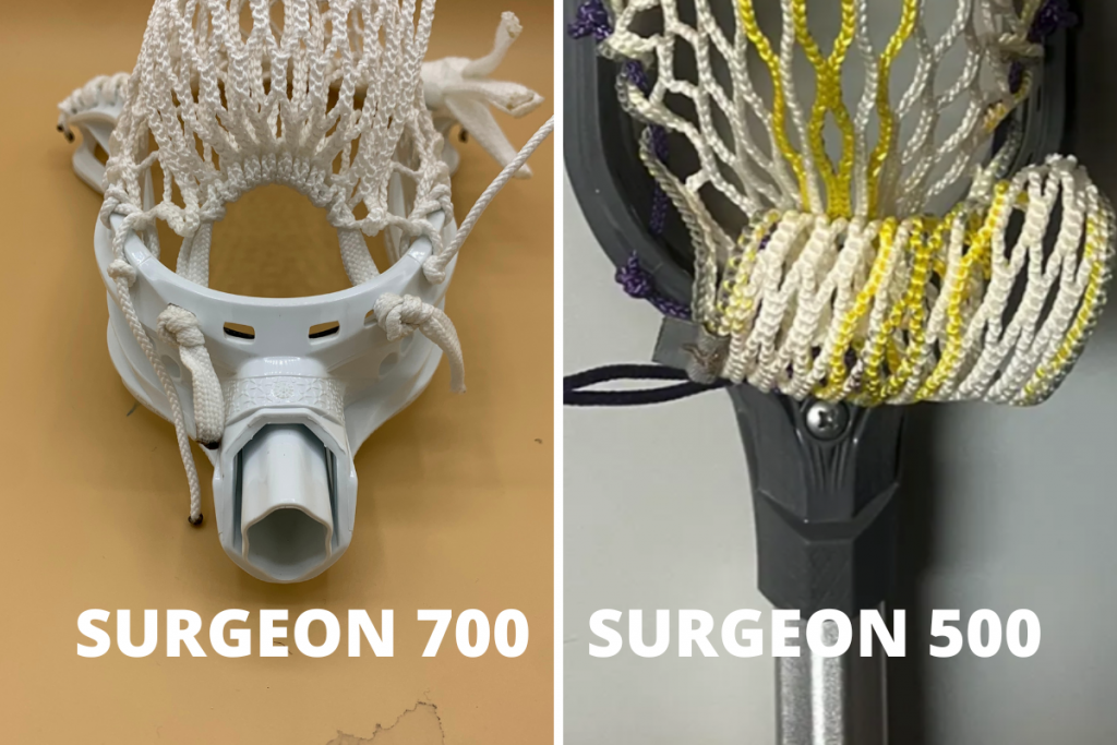 best lacrosse heads for attack - surgeon 700 vs surgeon 500 - offensive precision: the best attack lacrosse heads