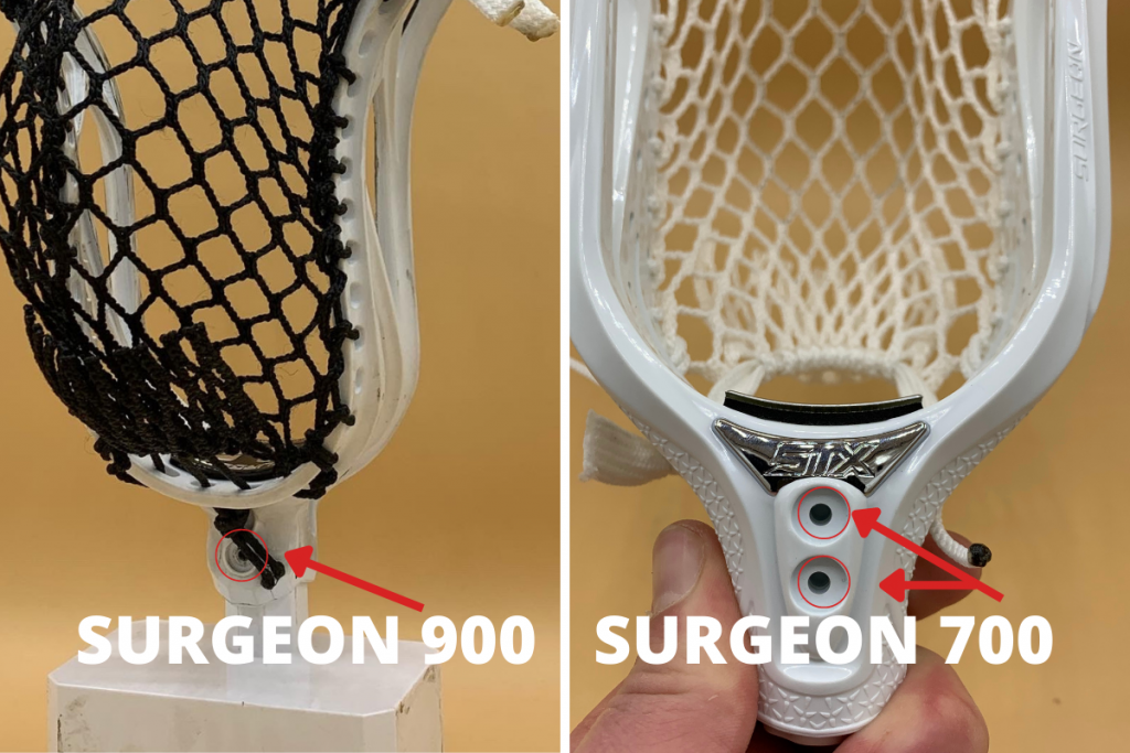 best lacrosse heads for attack - surgeon 900 vs surgeon 700 - offensive precision: the best attack lacrosse heads
