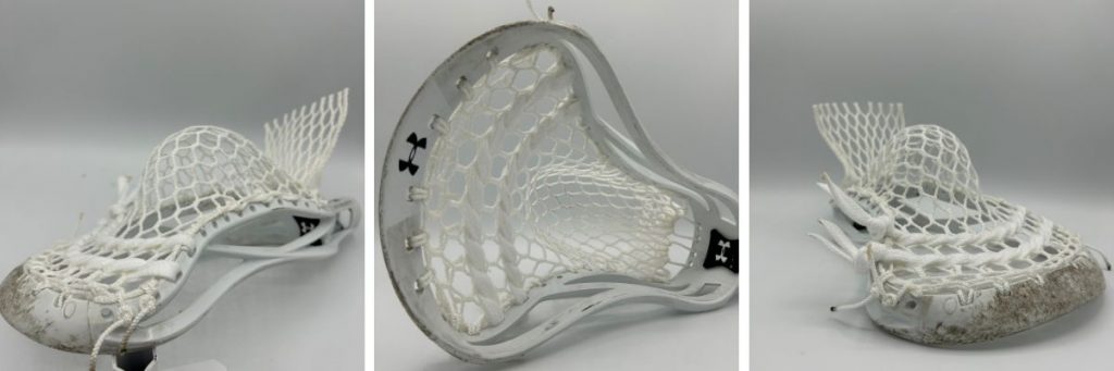 Under Armour Strategy Mid Pocket with Hero 3.0 Semi-Hard Stringing Pattern