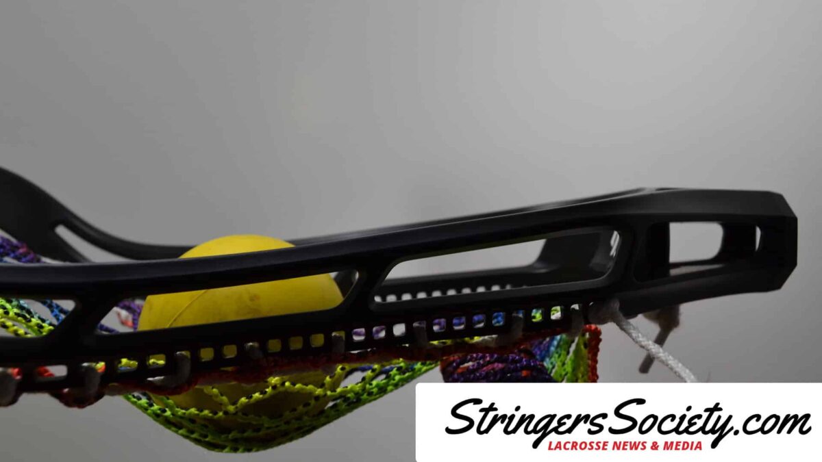 How to String a Women's Lacrosse Head womens lacrosse pocket check