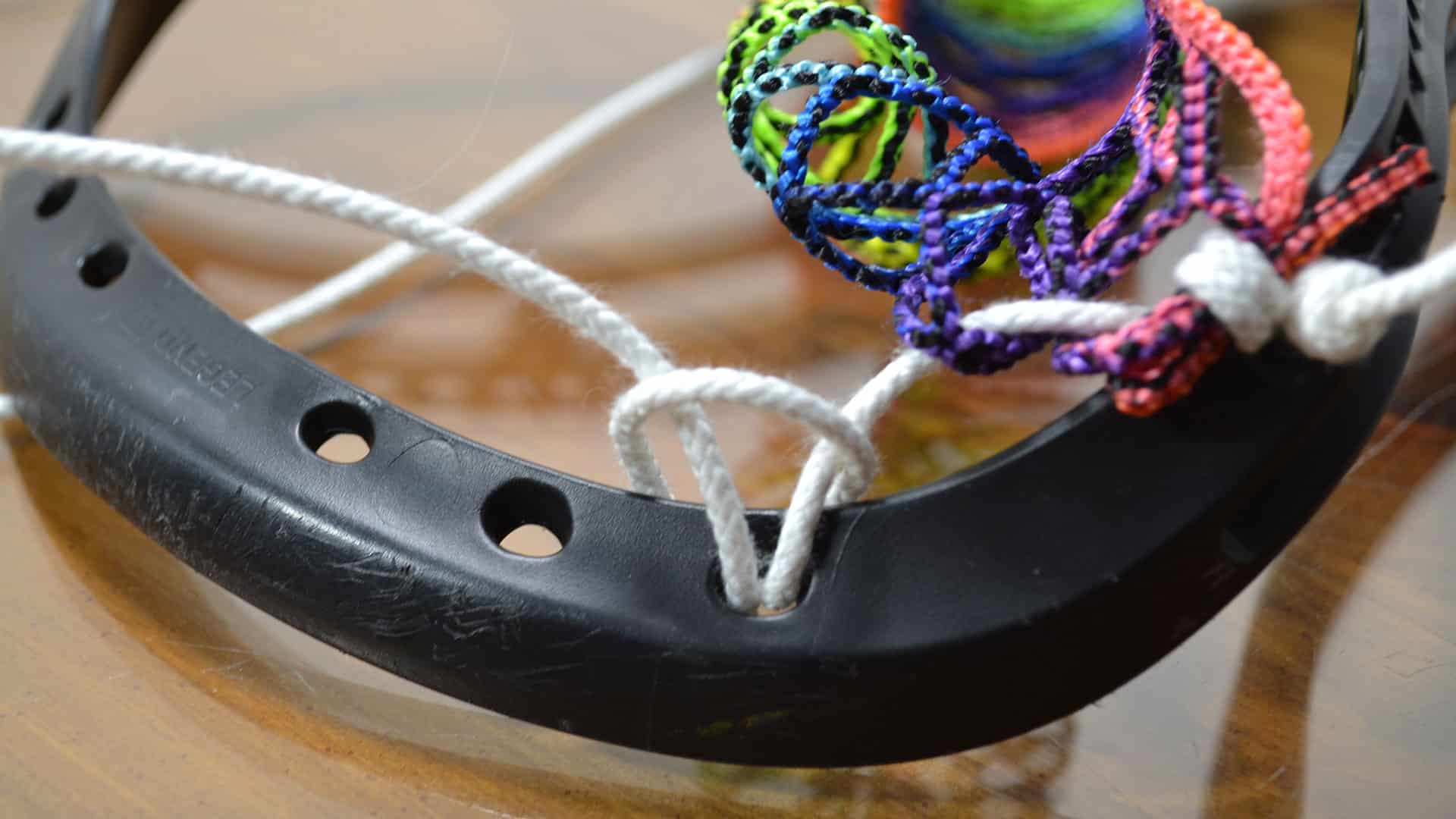 How to String a Women's Lacrosse Head womens lacrosse top string