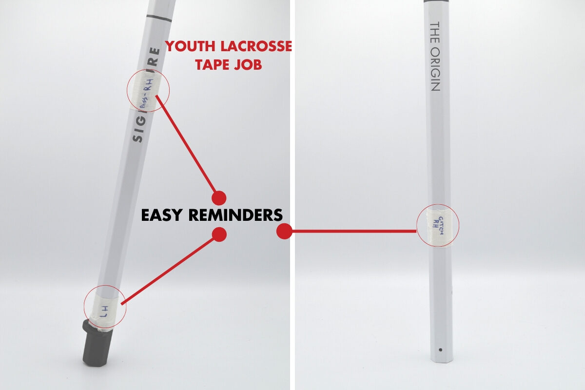 How To Tape A Lacrosse Stick Tape Jobs, Styles, And Methods